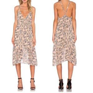 NWT For Love And Lemons Pia Midi Dress